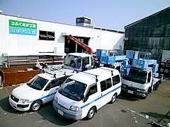 福岡の看板製作 まりも工芸・車両風景1